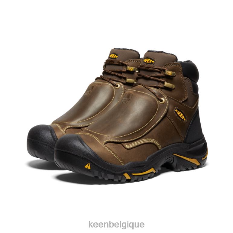 KEEN Mont Vernon 6" Hommes cascade marron chaussure 80R62353