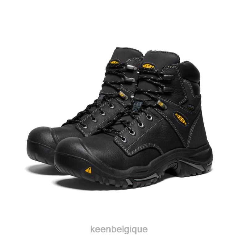 KEEN Mont Vernon 6" Hommes noir chaussure 80R62317