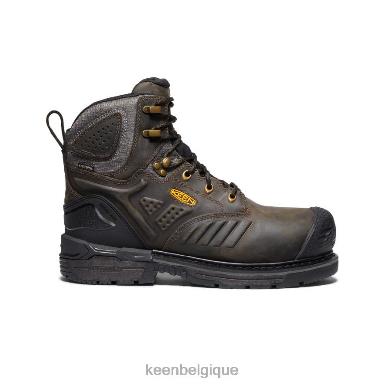 KEEN Philadelphie 6" Hommes cascade marron/noir chaussure 80R62361