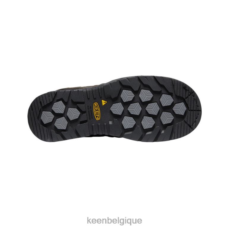 KEEN Philadelphie 6" Hommes cascade marron/noir chaussure 80R62361