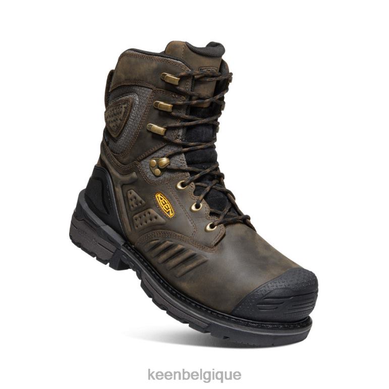 KEEN Philadelphie 8" Hommes cascade marron/noir chaussure 80R62366