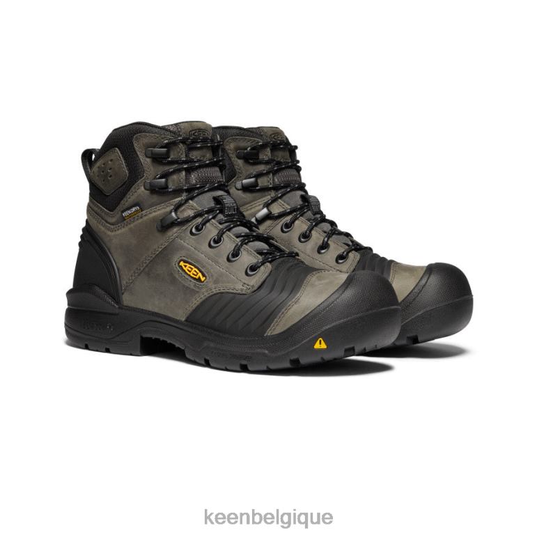 KEEN Portland 6" Hommes aimant/noir chaussure 80R62304