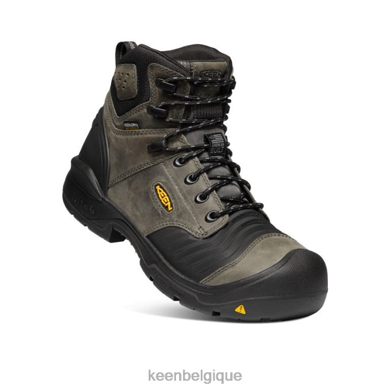 KEEN Portland 6" Hommes aimant/noir chaussure 80R62304