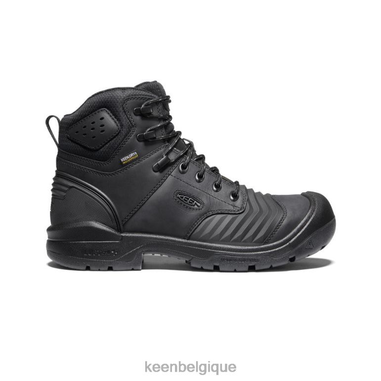 KEEN Portland 6" Hommes noir chaussure 80R62305