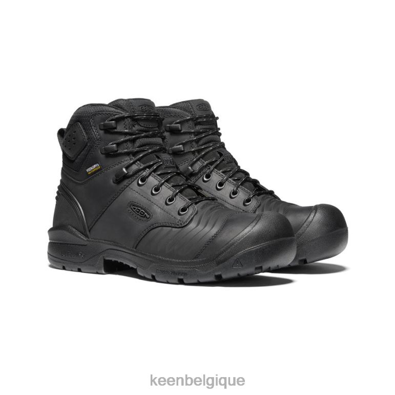 KEEN Portland 6" Hommes noir chaussure 80R62305