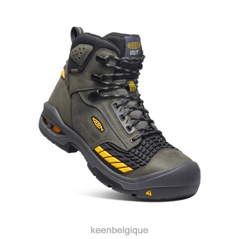 KEEN Troie 6" Hommes aimant/noir chaussure 80R62256