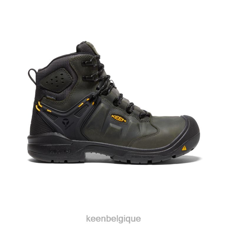 KEEN douvres 6" Hommes aimant/noir chaussure 80R62175