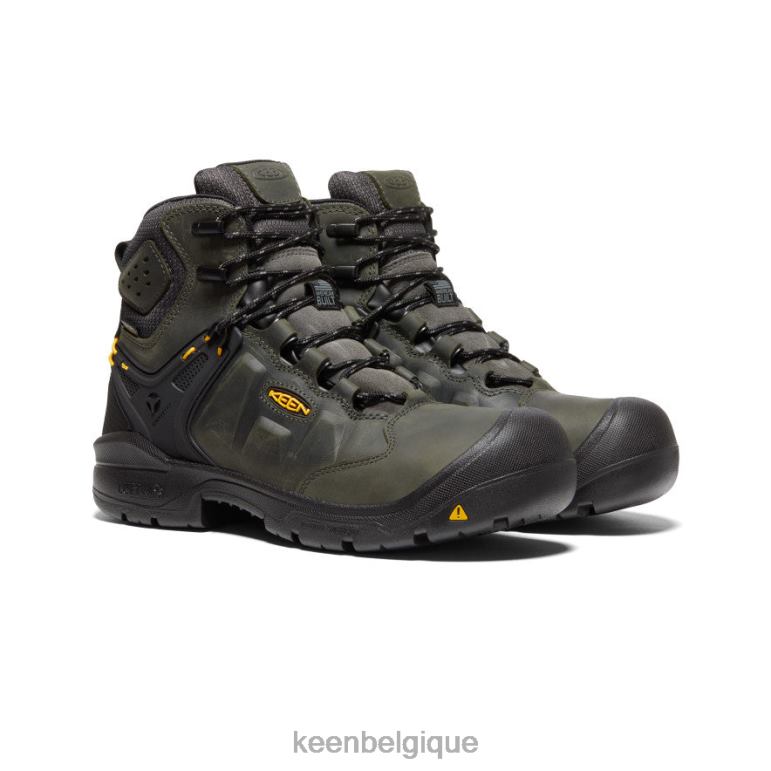 KEEN douvres 6" Hommes aimant/noir chaussure 80R62175